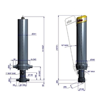 siłownik hydraulika hyva