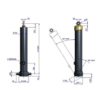 siłownik hydraulika hyva